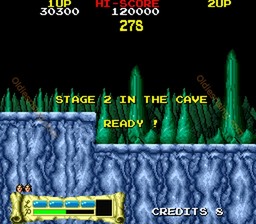 une photo d'Ã©cran de The Astyanax sur Arcade